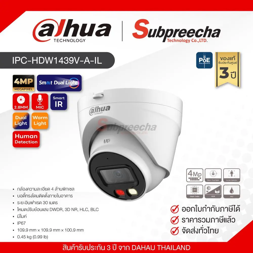 IPCHDW1439VAIL 22 ทรัพย์ปรีชา เทคโนโลยี