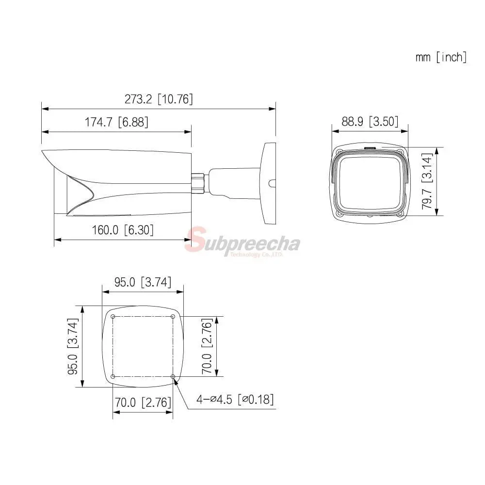 IPCHFW5442EZ4EDIMENSIONS ทรัพย์ปรีชา เทคโนโลยี