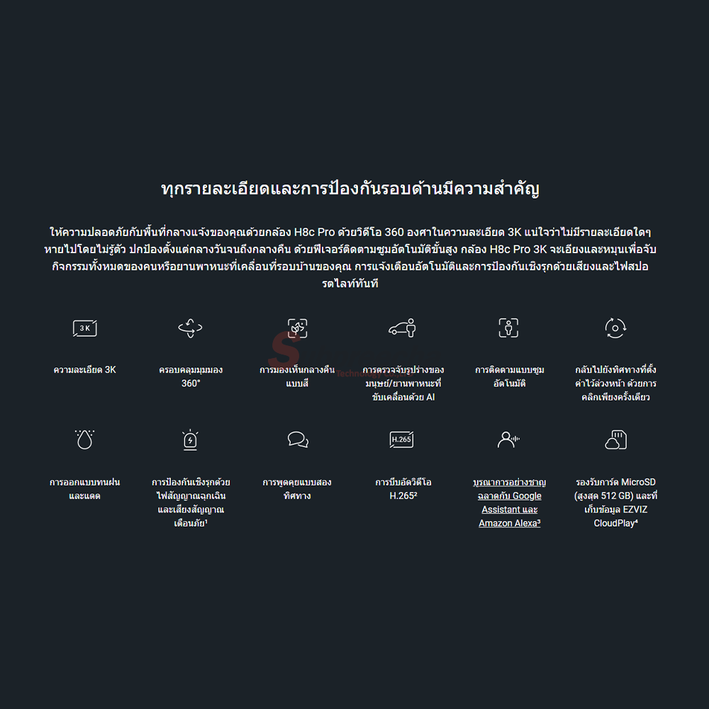 CSH8C Pro 3K 121 ทรัพย์ปรีชา เทคโนโลยี
