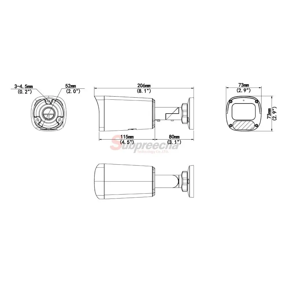 IPC2312LEADF28KMWPDimensions1 ทรัพย์ปรีชา เทคโนโลยี