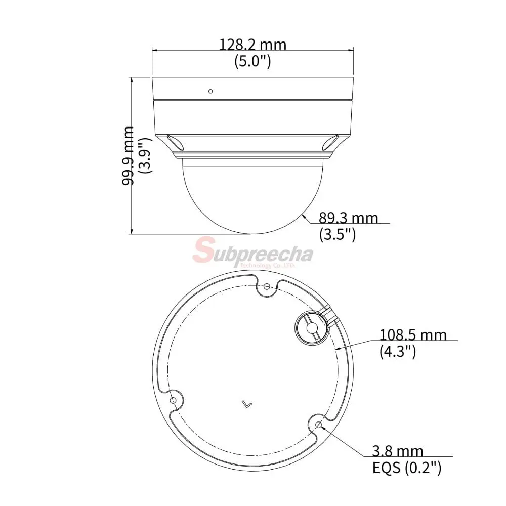 IPC3512LEADF28KWPDimensions1 ทรัพย์ปรีชา เทคโนโลยี