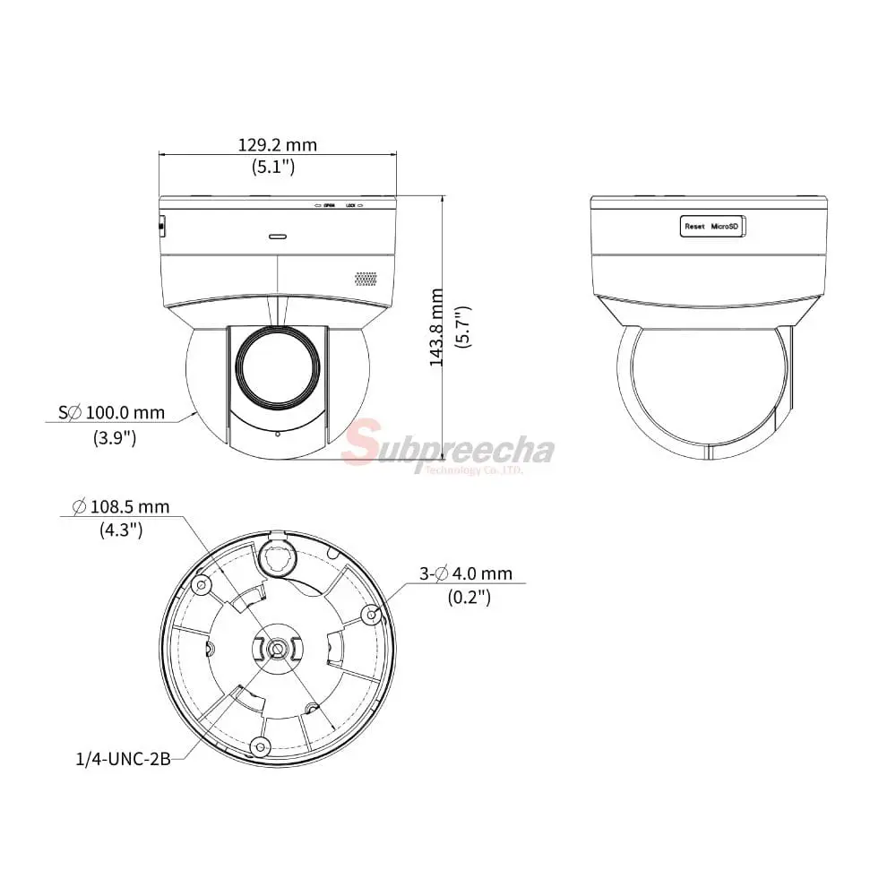 IPC6412LRX5UPWVGDimensions1 ทรัพย์ปรีชา เทคโนโลยี
