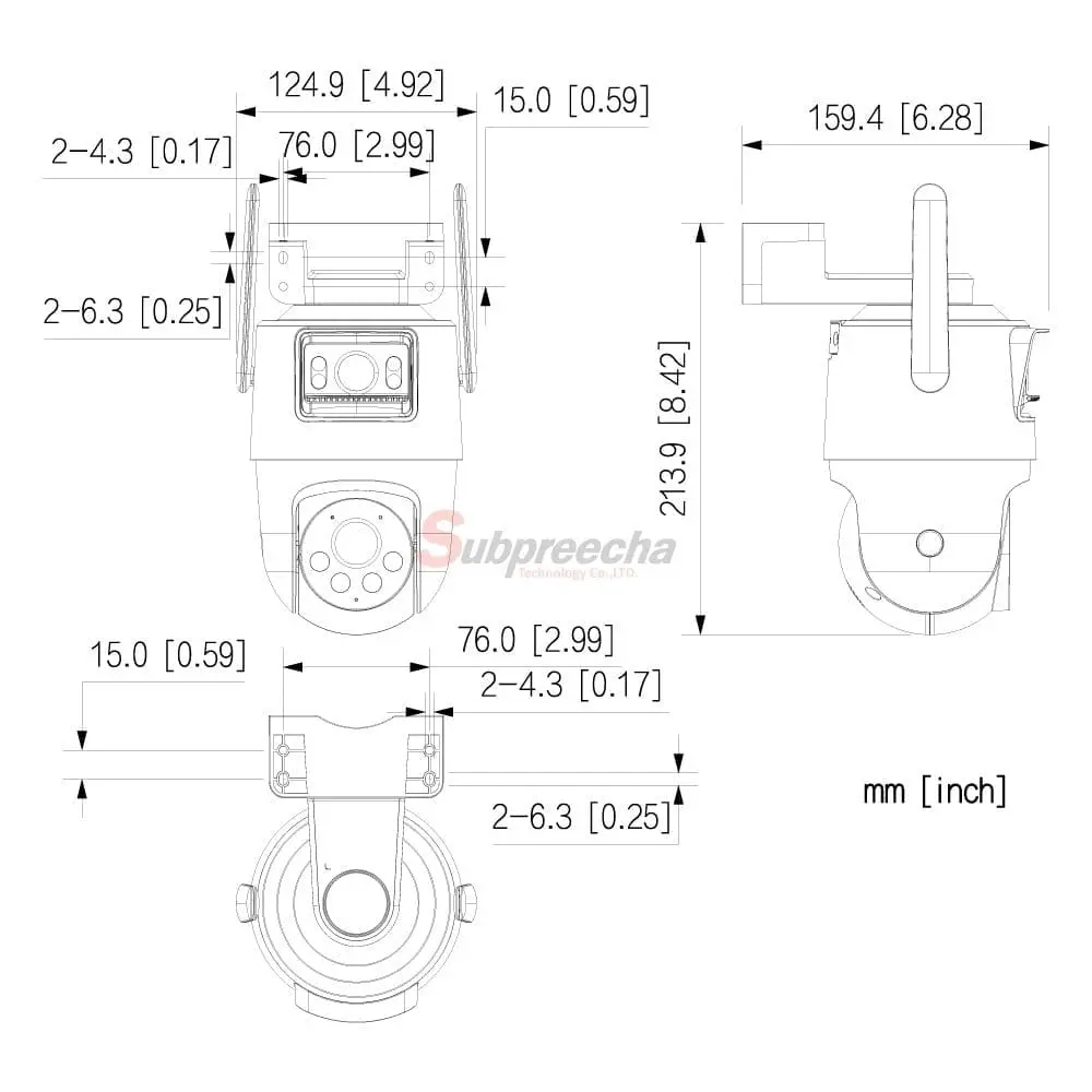 P3D3FPV4GEAUDIMENSIONS ทรัพย์ปรีชา เทคโนโลยี