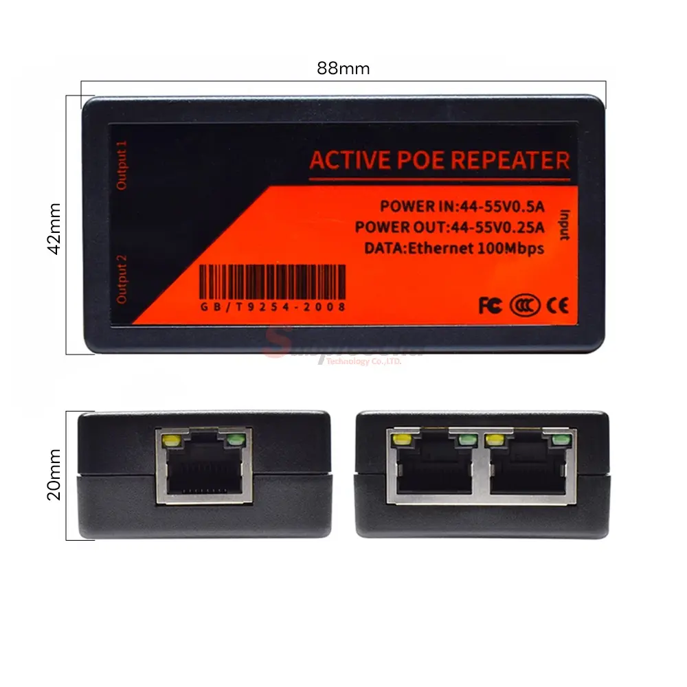 Active POE Repeater 1out278278278png ทรัพย์ปรีชา เทคโนโลยี