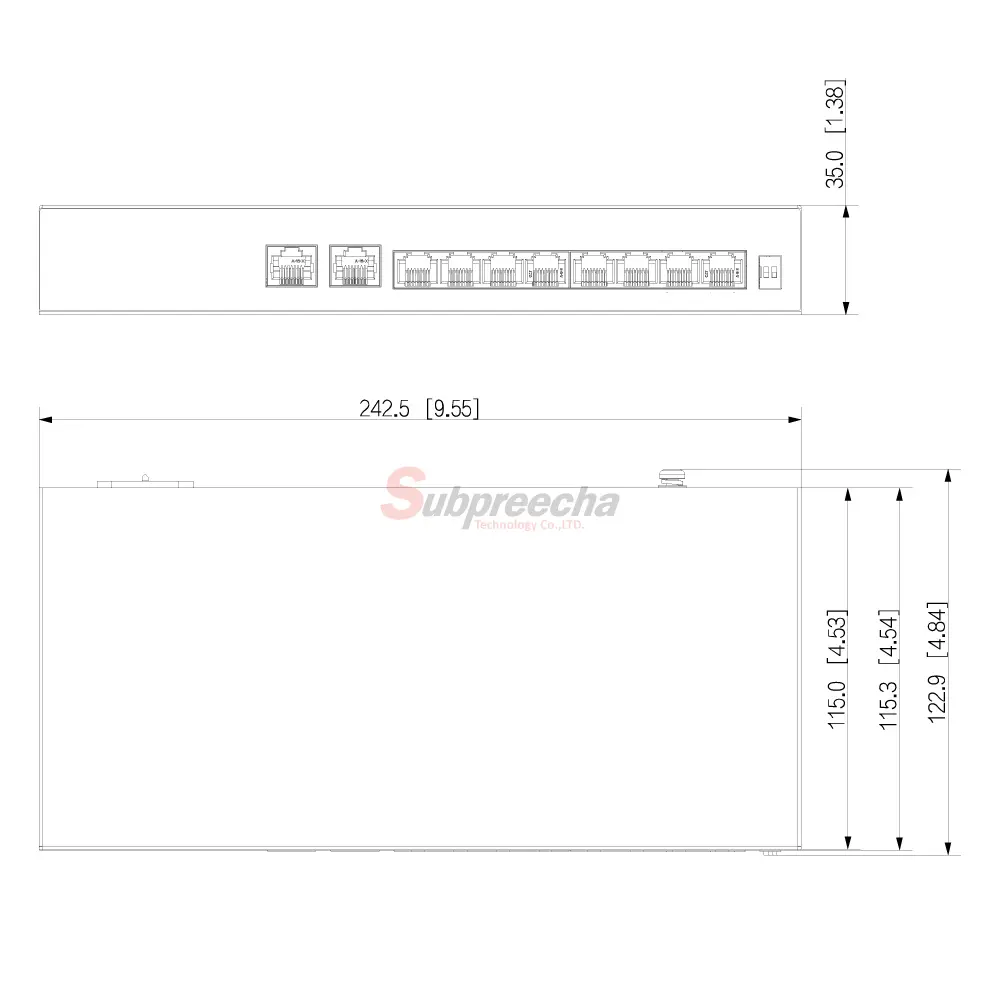 PFS30108ET65DIMENSIONS ทรัพย์ปรีชา เทคโนโลยี