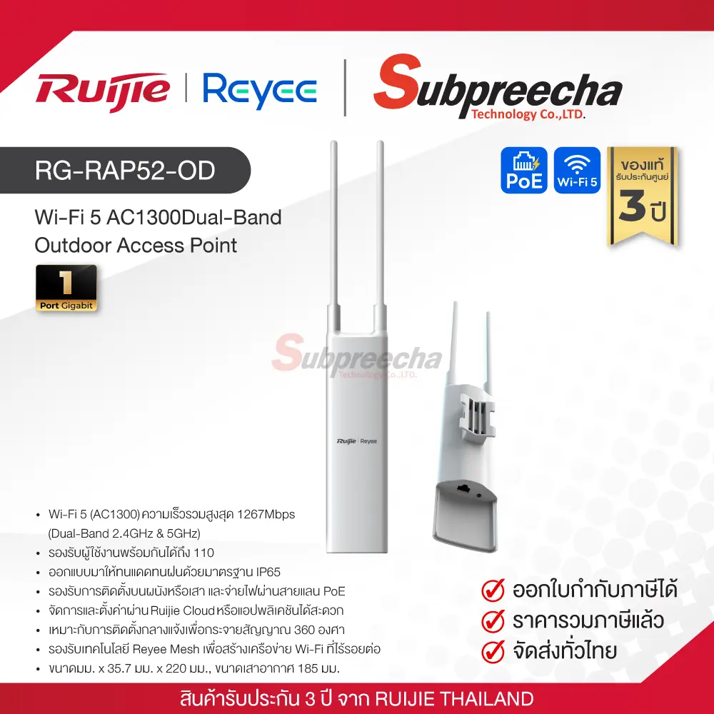 RGRAP52OD39 ทรัพย์ปรีชา เทคโนโลยี