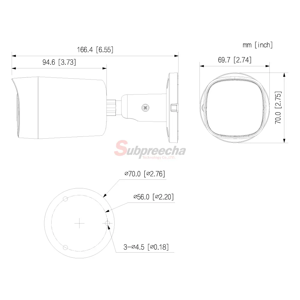HACHFW1200RMDIMENSIONS ทรัพย์ปรีชา เทคโนโลยี
