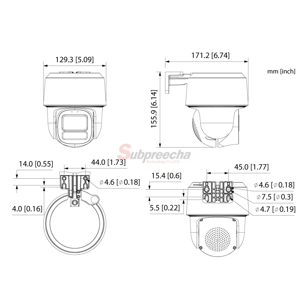 IPCPT2249C1SPVPRODIMENSIONS ทรัพย์ปรีชา เทคโนโลยี