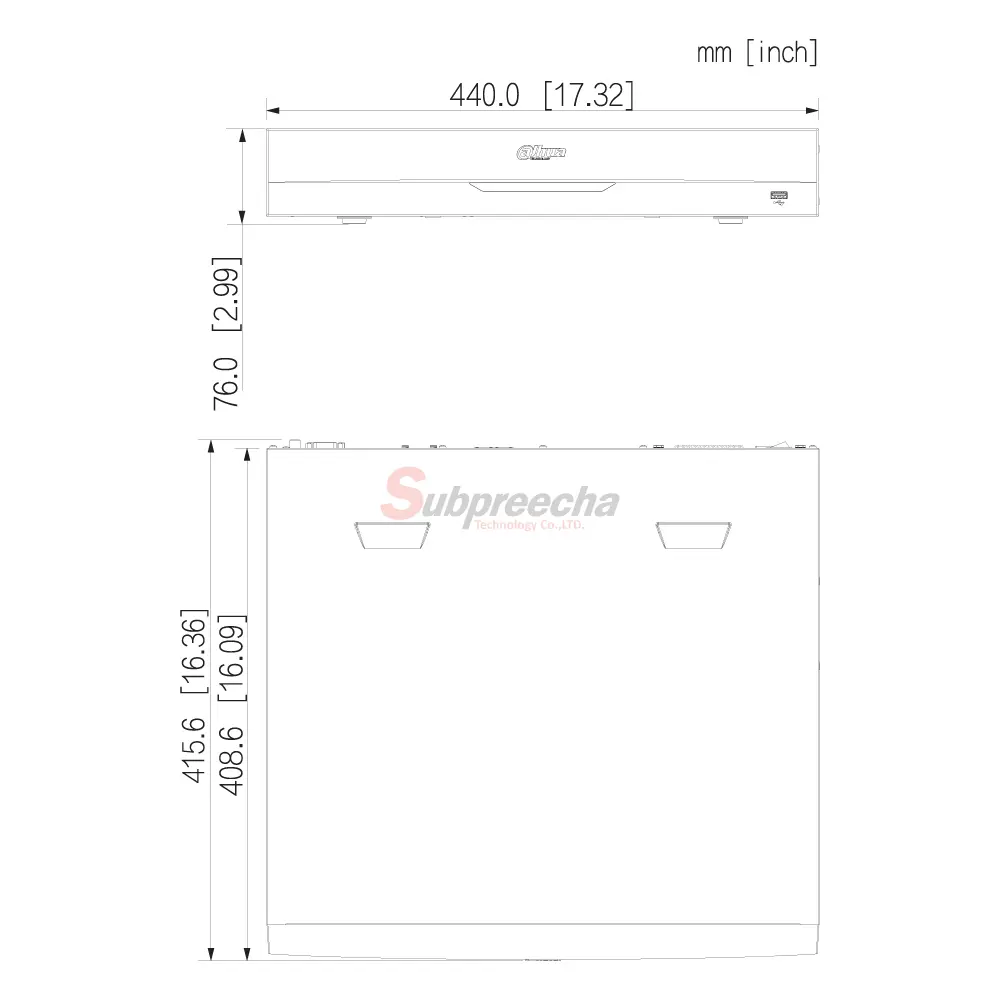 NVR5464EI2DIMENSIONS ทรัพย์ปรีชา เทคโนโลยี