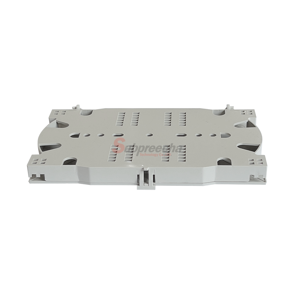 Splice tray 12 core สีขาว 6542 ทรัพย์ปรีชา เทคโนโลยี