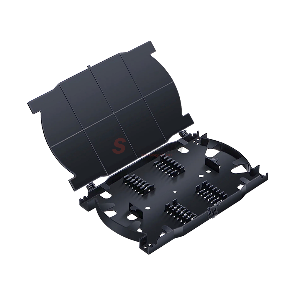 Splice tray 12 core สีดำ 4251 ทรัพย์ปรีชา เทคโนโลยี
