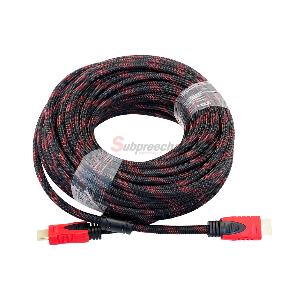 HDMI 15M แบบถัก11 ทรัพย์ปรีชา เทคโนโลยี