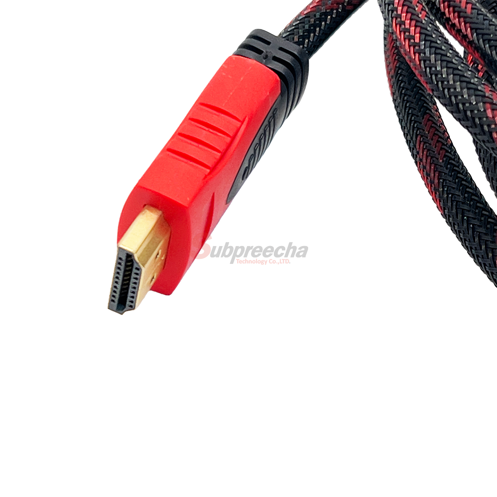 HDMI 3M แบบถัก31 ทรัพย์ปรีชา เทคโนโลยี