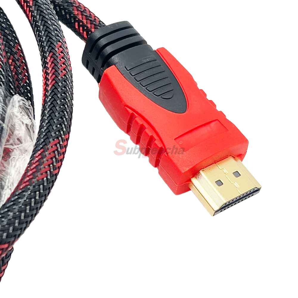 HDMI 5M แบบถัก22 ทรัพย์ปรีชา เทคโนโลยี