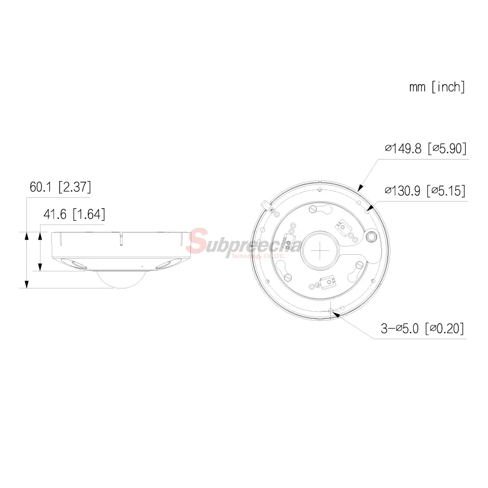 IPCEBW8842ASDIMENSIONS ทรัพย์ปรีชา เทคโนโลยี