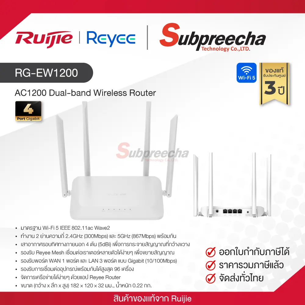 RGEW120033 ทรัพย์ปรีชา เทคโนโลยี