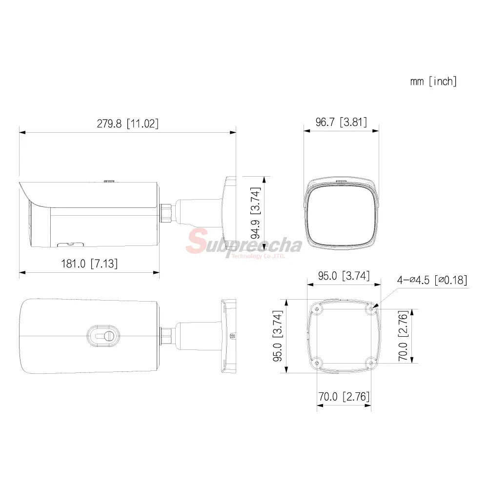 IPCHFW5459E1ZEILDIMENSIONS ทรัพย์ปรีชา เทคโนโลยี