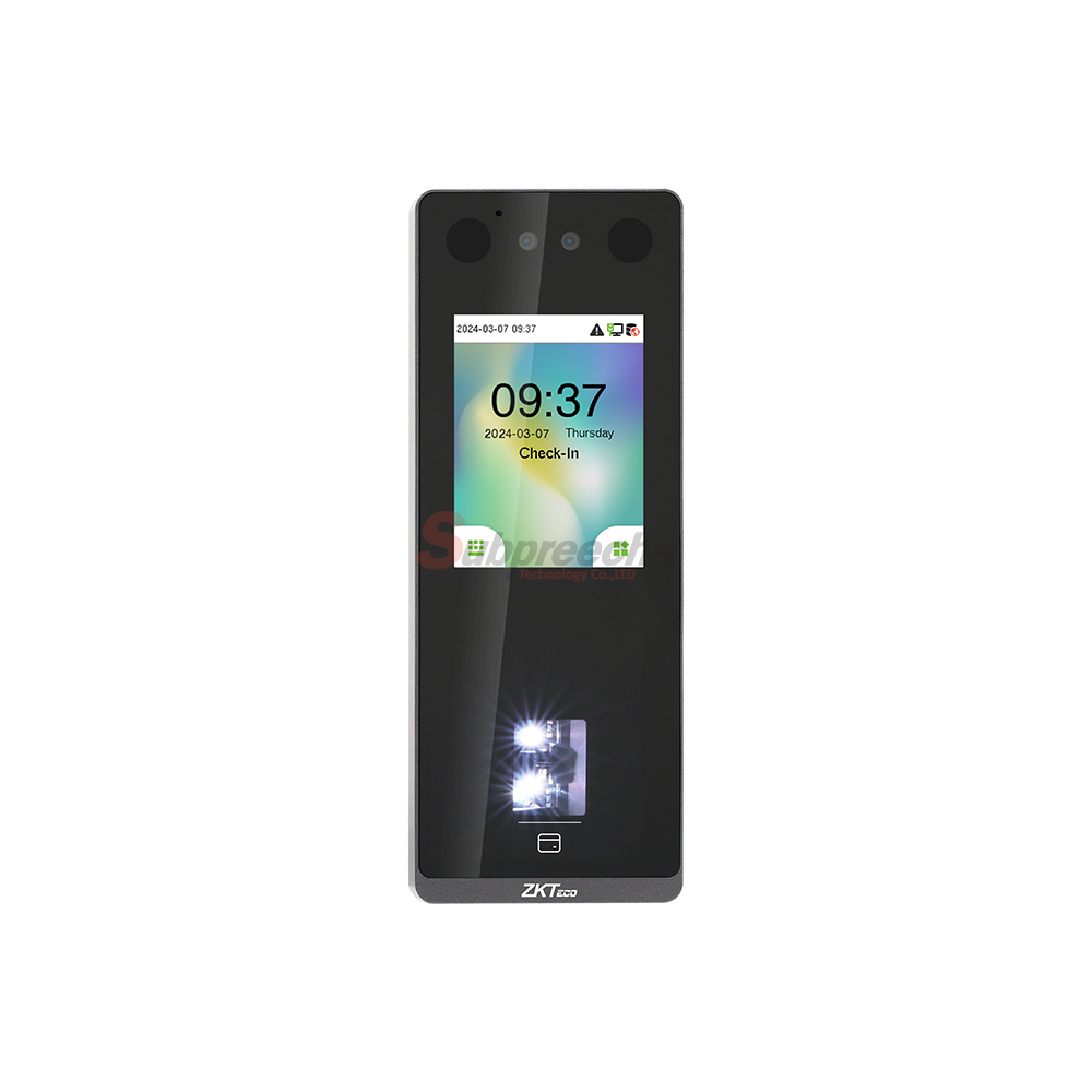 SenseFace 3AfrontFingerprint light1 ทรัพย์ปรีชา เทคโนโลยี