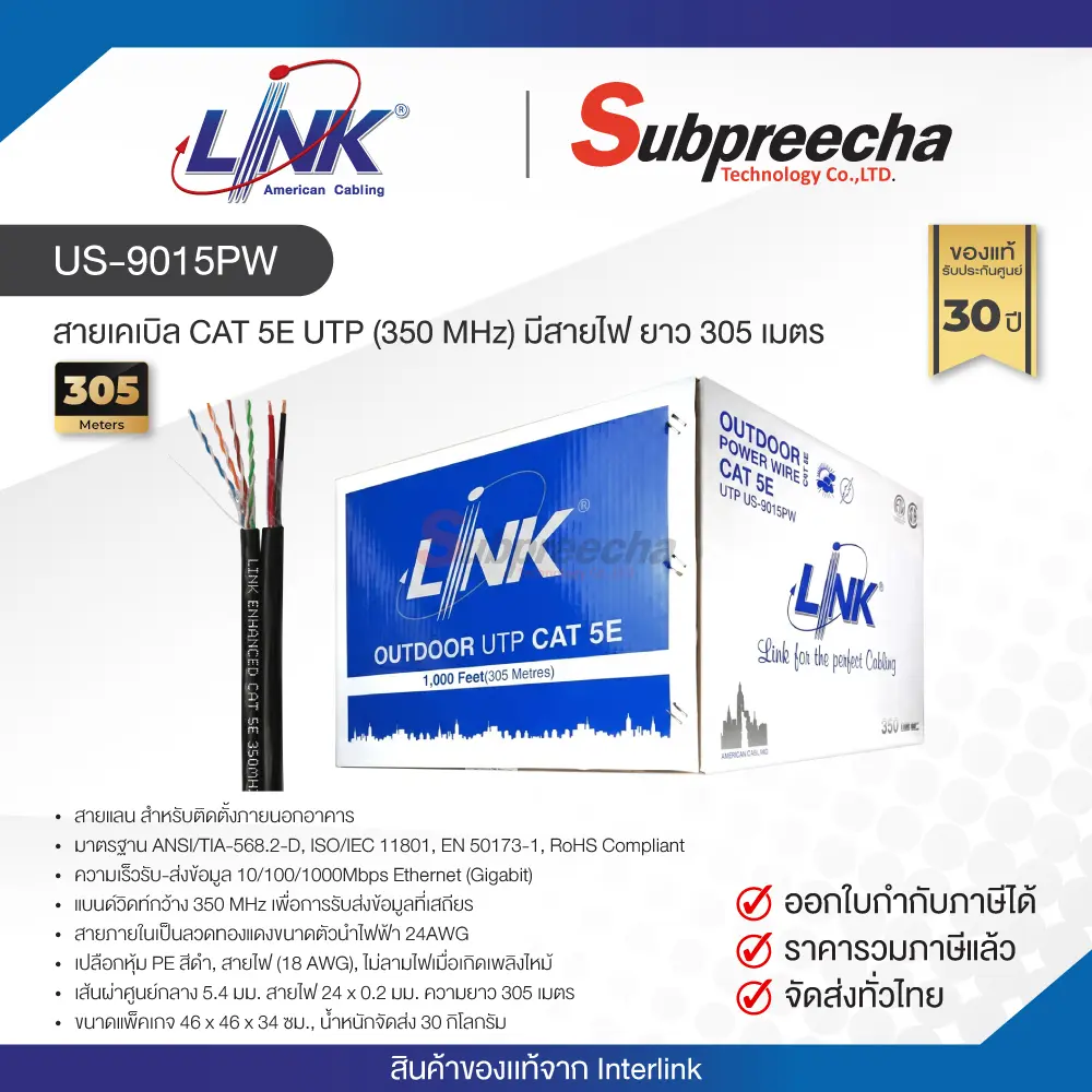 US9015PW30 ทรัพย์ปรีชา เทคโนโลยี