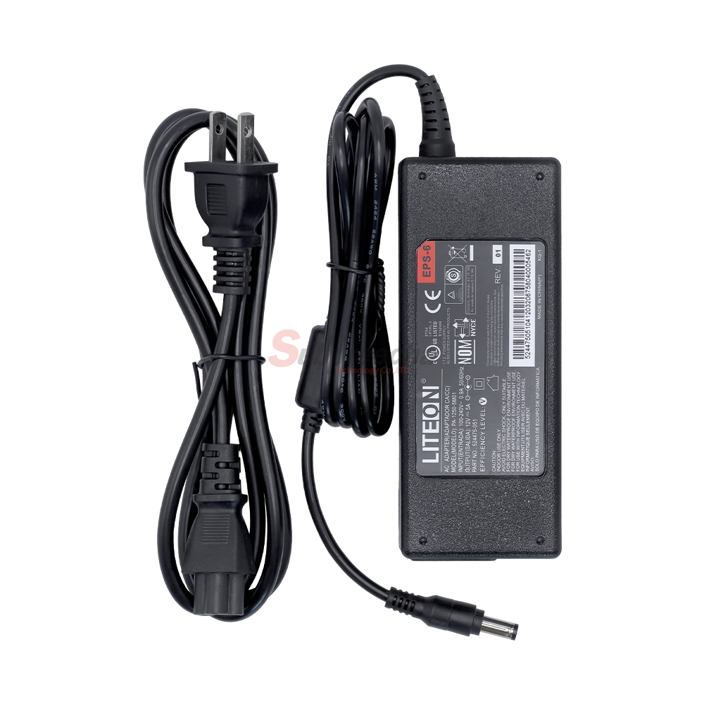 AD 12V 5A UL กล่องขาว11 ทรัพย์ปรีชา เทคโนโลยี