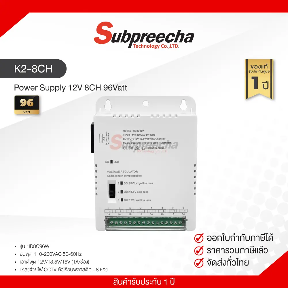 K28CH96W30 ทรัพย์ปรีชา เทคโนโลยี