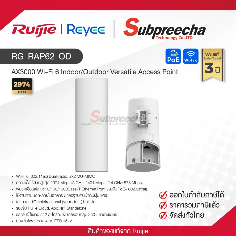 RGRAP62OD31 ทรัพย์ปรีชา เทคโนโลยี