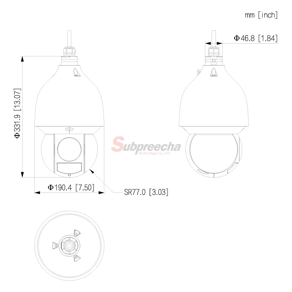 SD5A425MAHNRDIMENSIONS ทรัพย์ปรีชา เทคโนโลยี