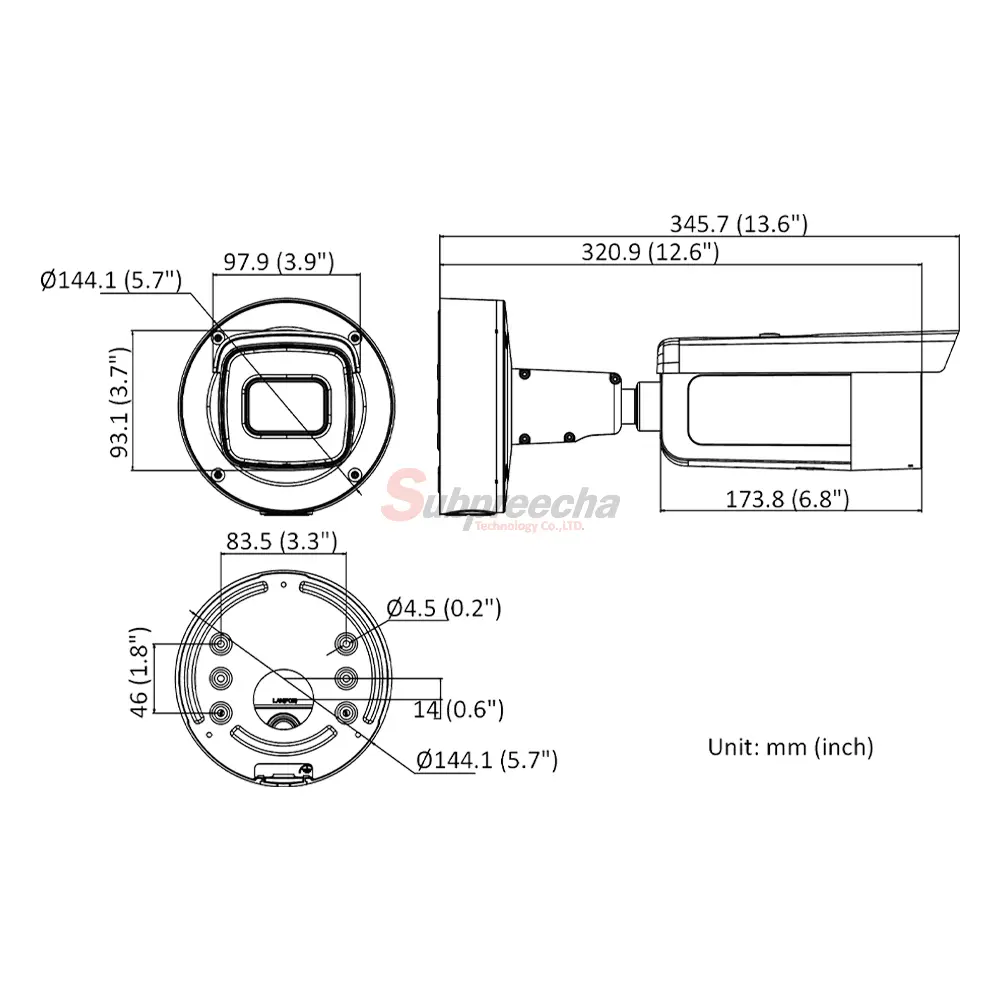 DS2CD2646G2IZS C BlackDimensionsimage11 ทรัพย์ปรีชา เทคโนโลยี