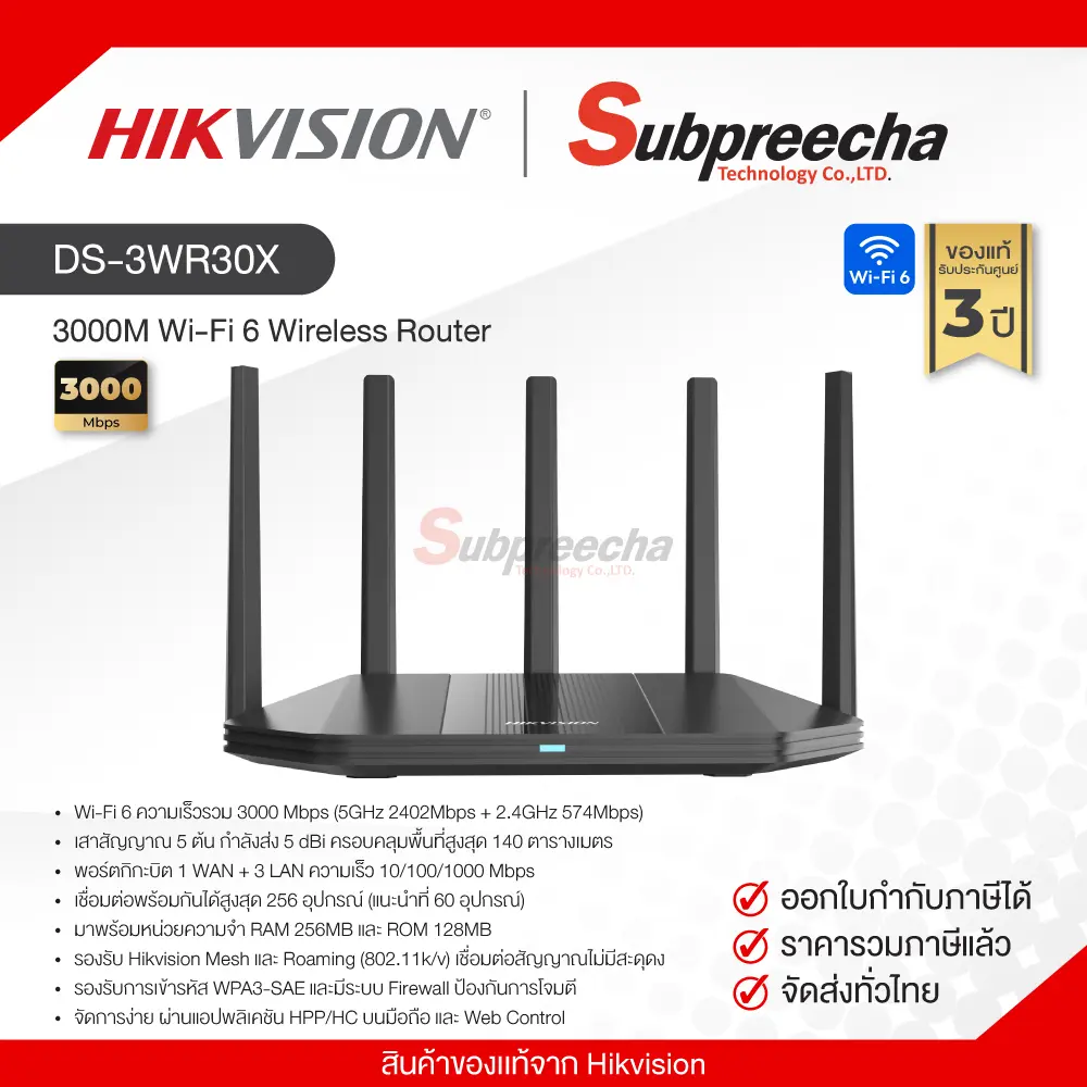 DS3WR30X30 ทรัพย์ปรีชา เทคโนโลยี