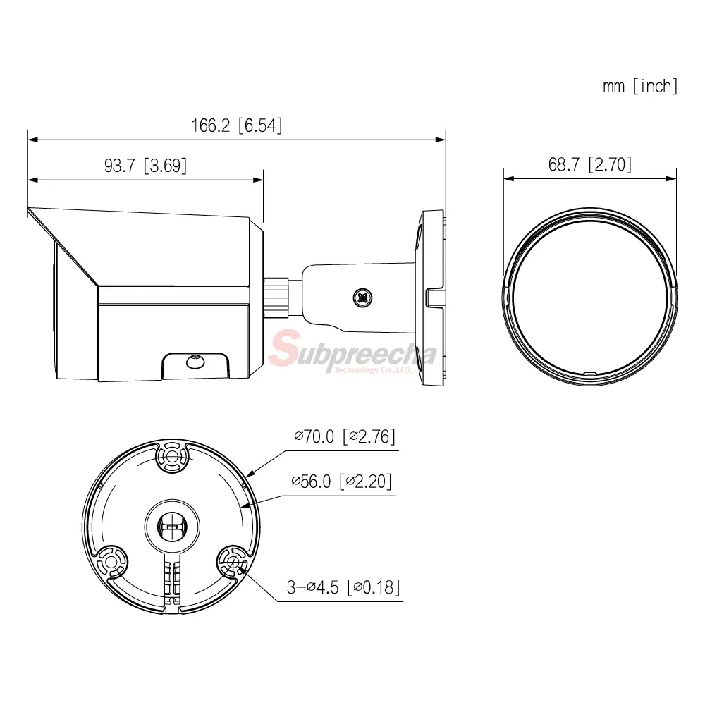 IPCHFW2441SSDIMENSIONS ทรัพย์ปรีชา เทคโนโลยี